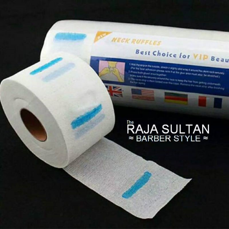 5 Roll Neck Paper Tissue Leher Tisu Leher Tisue barber Tisu Nect Ruffle 500 lembar