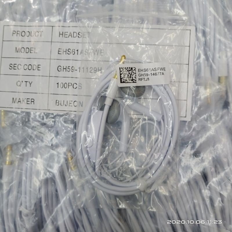 HEADSET SAMSUNG J1 ORIGINAL 🇮🇩INDONESIA🇮🇩 HF ORI SUARA BAGUS PACKING PLASTIK