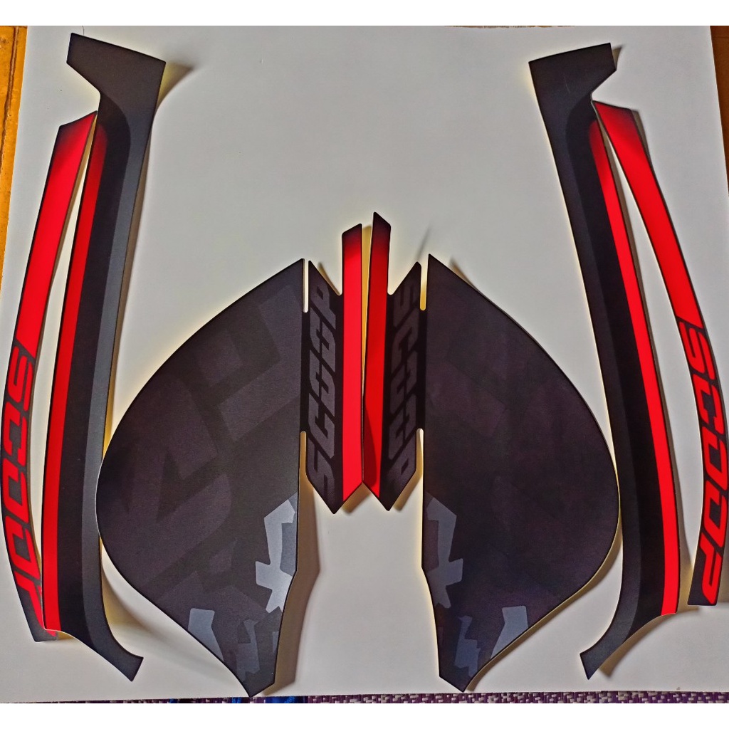 STIKER MOTOR HONDA SCOOPY SPORTY 2021