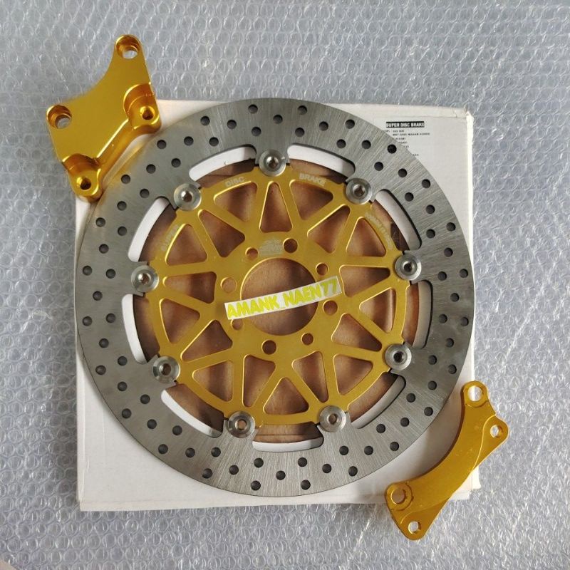 piringan cakram brt disc brake brt 300 mm + braket f1zr jupiter z1