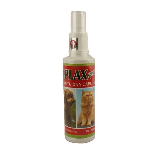 caplax spray 120 ml obat semprot kutu anjing kucing