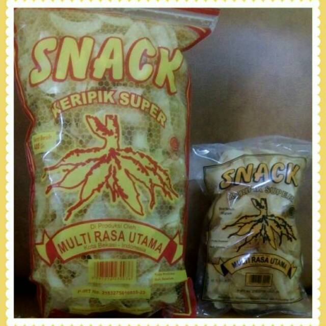 

Keripik singkong multirasa