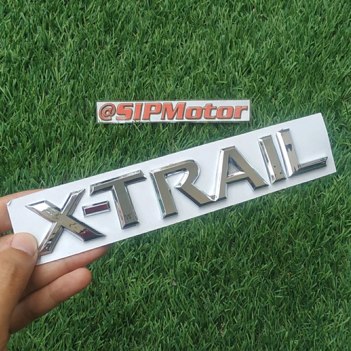 Emblem Logo Xtrail Mobil Nissan