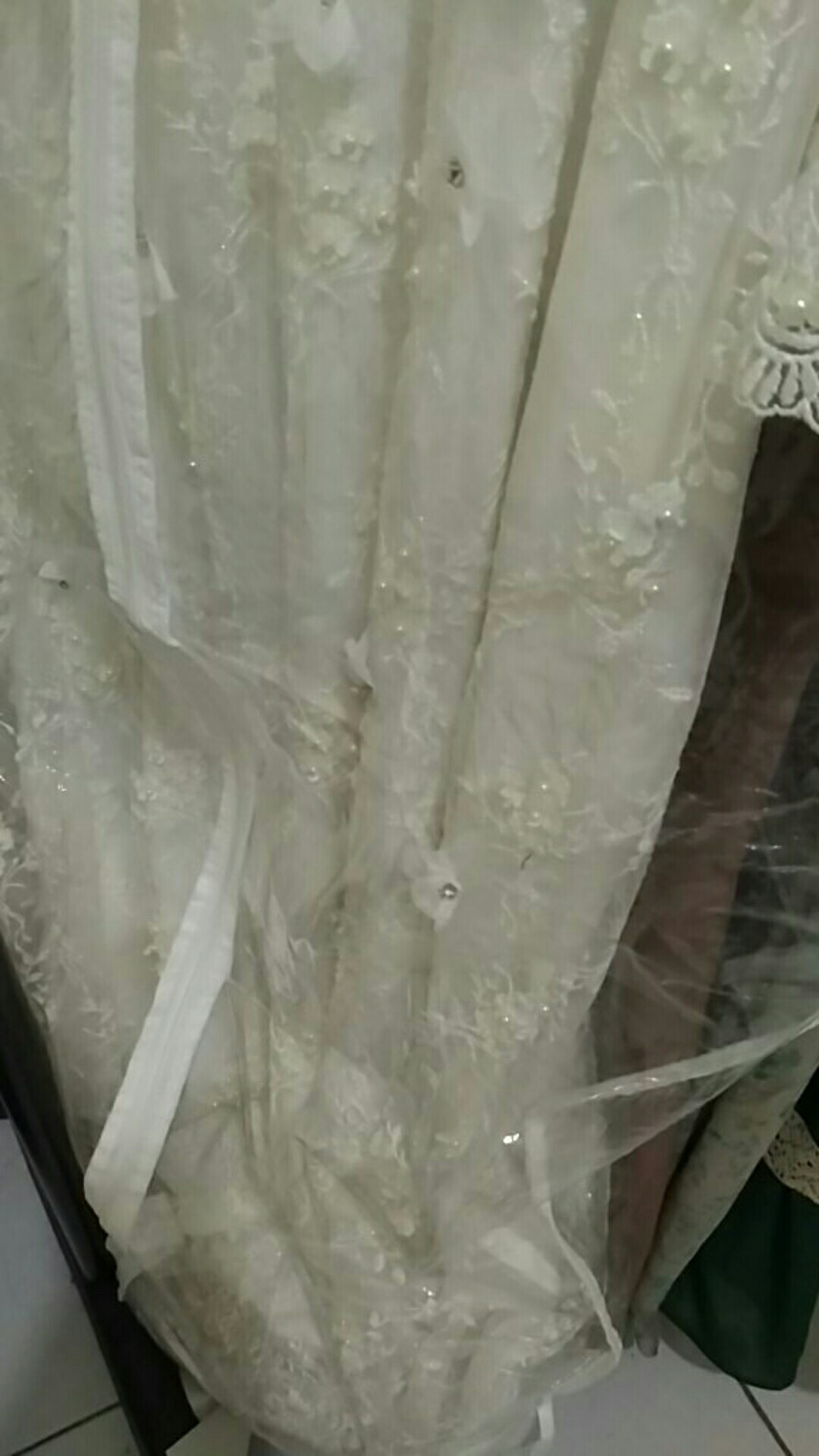 Cover Tas Gaun Plastik Mika / Sarung Tas Baju Pengantin / Cover Gantungan Gaun / Pelindung Baju Gaun