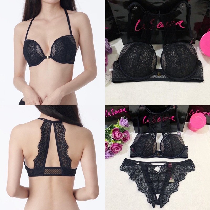 La Senza Original Bra Beyond Sexy Gel Push Up Size 32DD 11169507