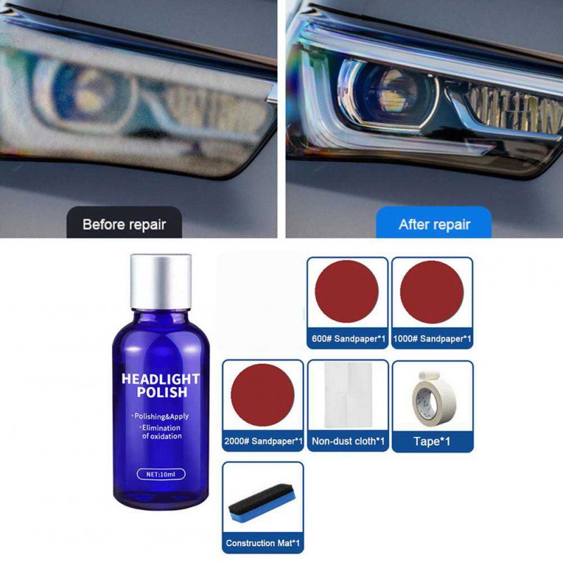 Cairan Poles Lampu Headlight Mobil Headlight Polish Mobil Poles Lampu