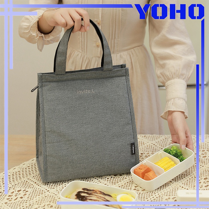 Tas Travel Thermal Insulation Lunch Bag Cooler Bag Tas Bekal Makan Lunch Bag Sekolah New Tas Bekal Anak