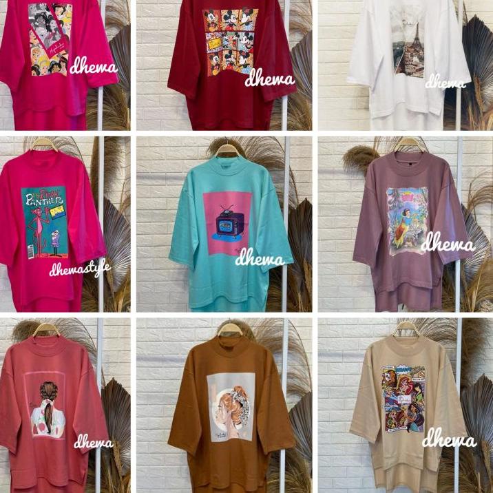 Menarik.. Kaos Oversize by Dhewa style