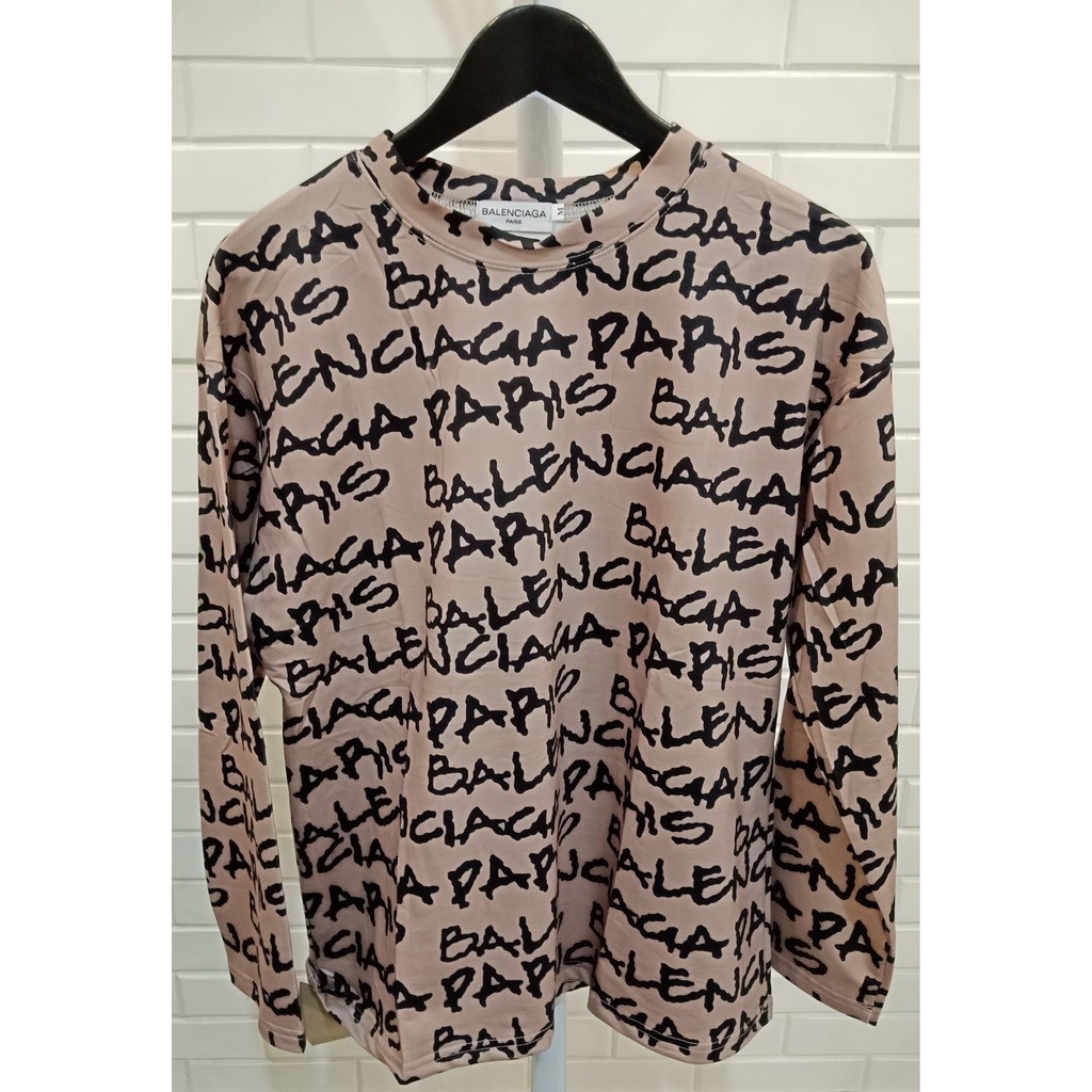 

ATASAN BALENCIAGA COKLAT PREMIUM ( TAG LABEL )