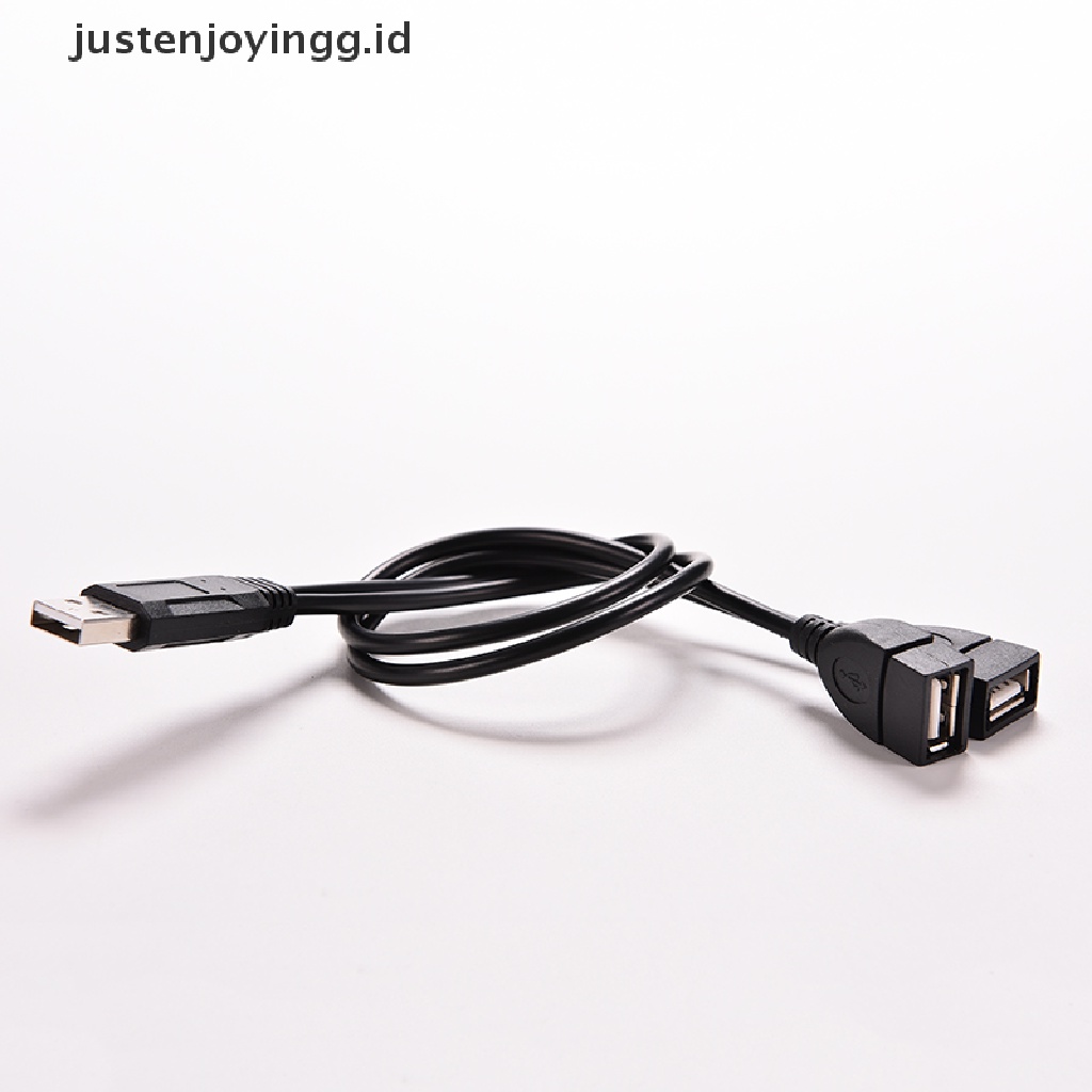 Kabel Power Adapter Splitter Y USB 2.0 A Male Ke 2 Female