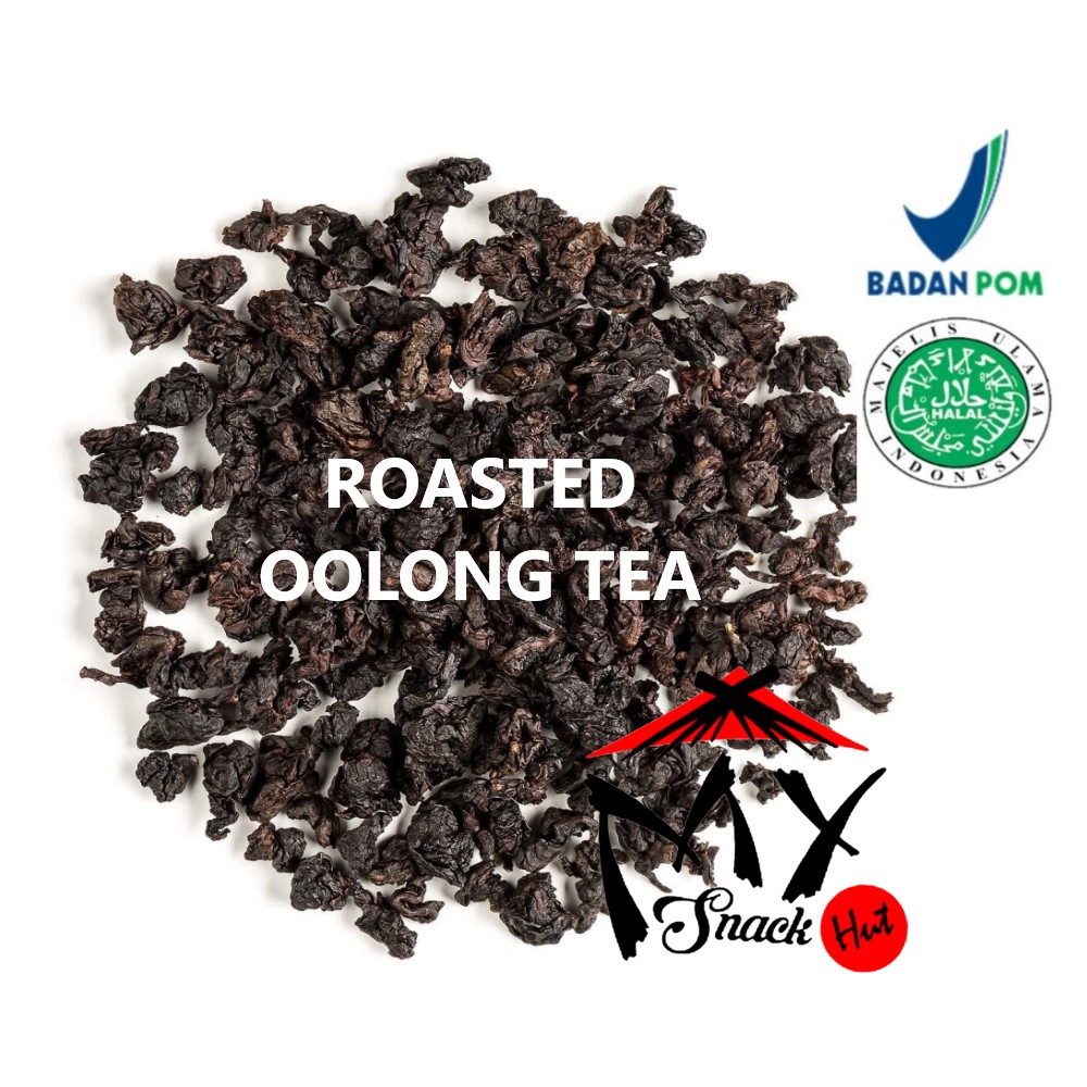 

ROASTED OOLONG TEA 10GR - DAUN TEH FERMENTASI WULONG WU LONG OLONG LEAF LEAVES IMPORT TAIWAN