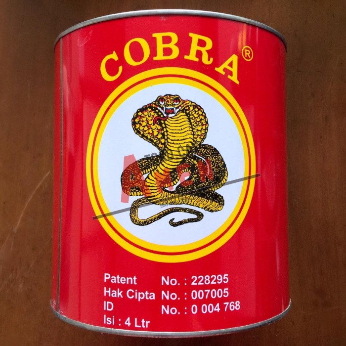 Thinner Cobra Thinner Nd 4 Lt / Thinner Cobra Merah