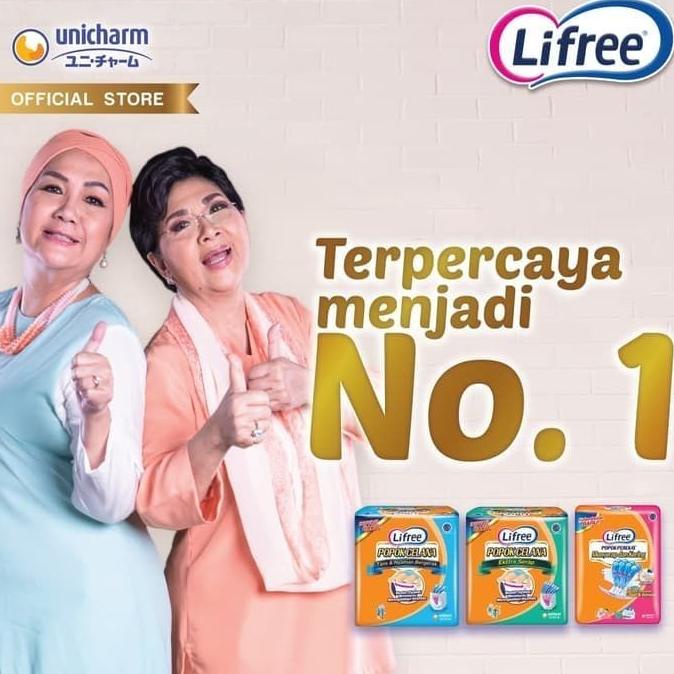 Jual Lifree Popok Perekat Dewasa XL7 karton isi 49 Pampers Diapers