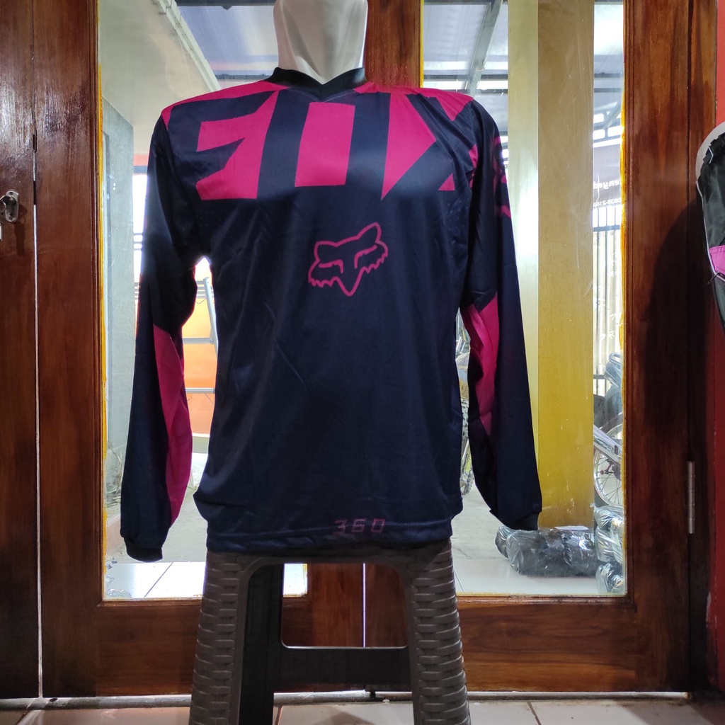 JERSY TRAIL CROSS JERSEY FULLPRINT KUALITAS PREMIUM BAJU CROSS OFFROAD JERSY SEPEDA PREMIUM BAJU TRAIL ADVENTURE PINK