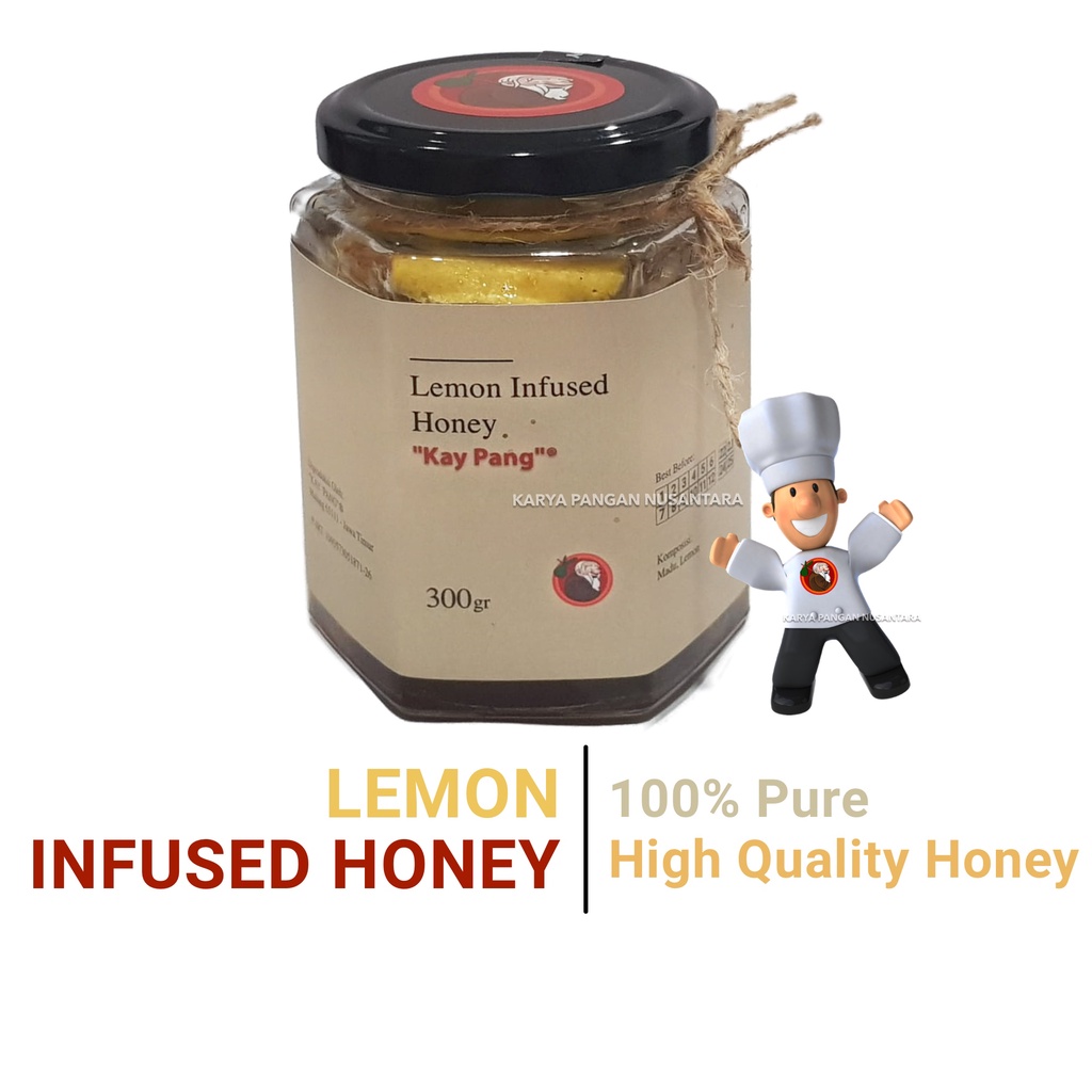 

MADU LEMON / LEMON INFUSED HONEY / MADU LEMON 300 GR