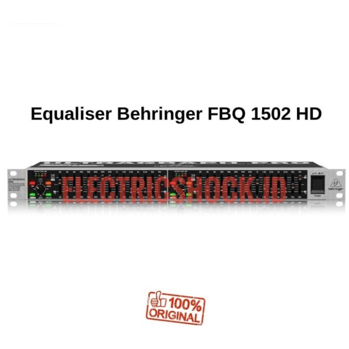 EQUALIZER BEHRINGER FBQ 1502HD ( ORIGINAL )