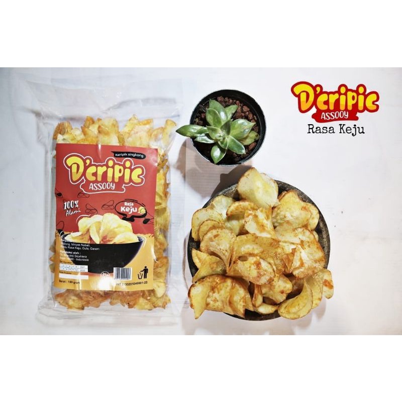 

Keripik Singkong KRIYUZZ // VARIAN RASA KEJU // BEST SELLER // Ukuran 250 gram