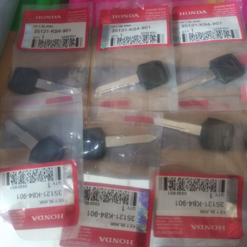kunci kontak CRF150 original Kode Part: 35121K84901-3