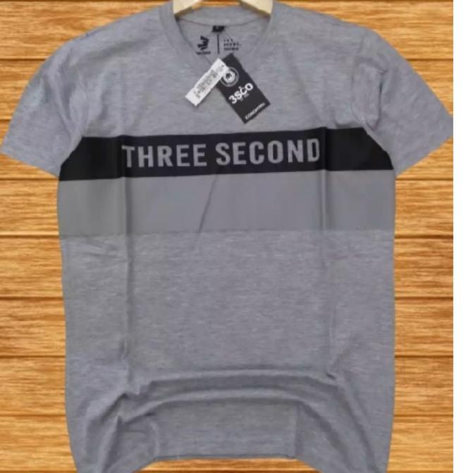 Wow Murah Meriah.. Kaos 3second original / Kaos distro pria / Kaos 3second bigsize / Kaos 3second ju