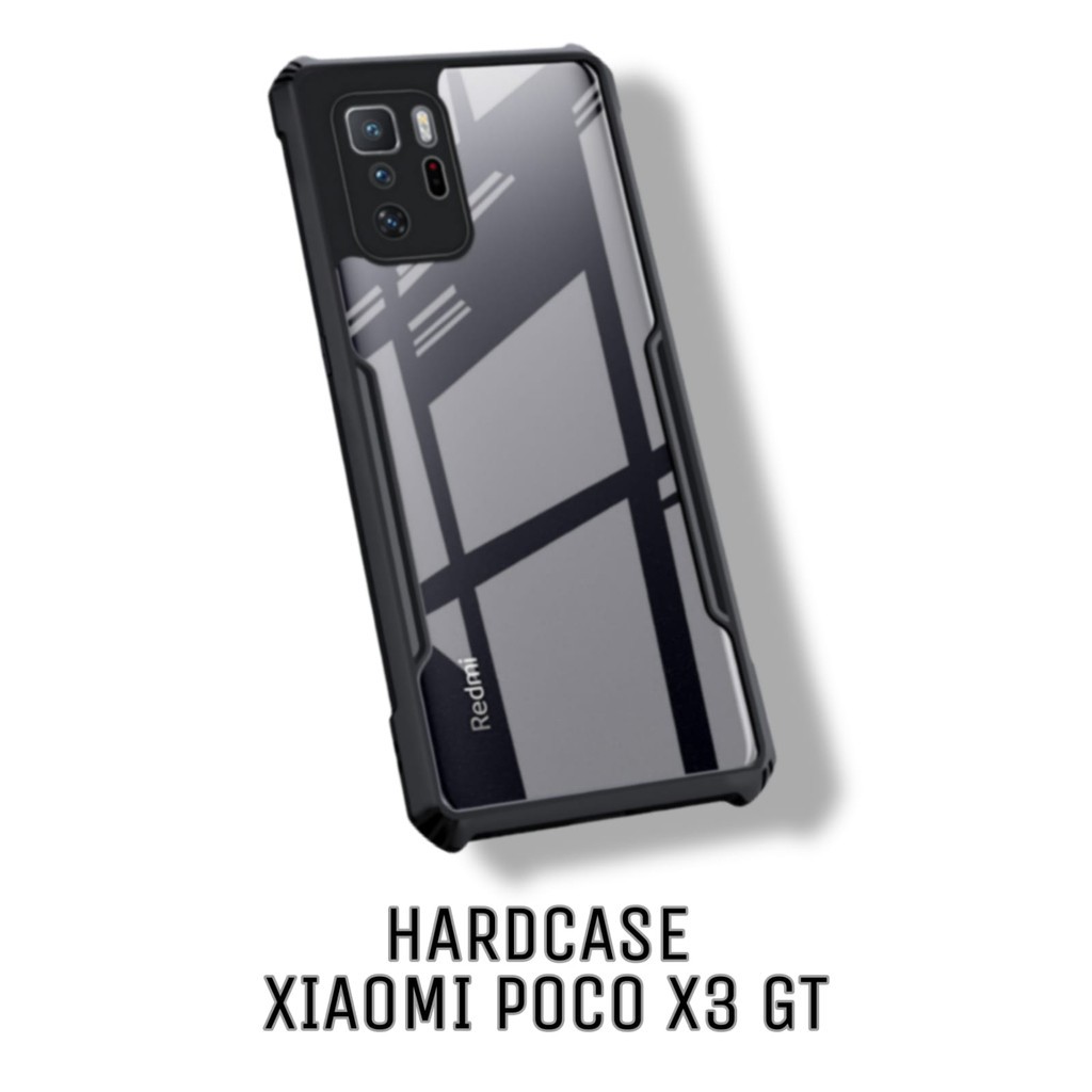 Hard Case XIAOMI POCO X3 GT  Fusion Shockproof Armor Transparant Premium Casing Handphone