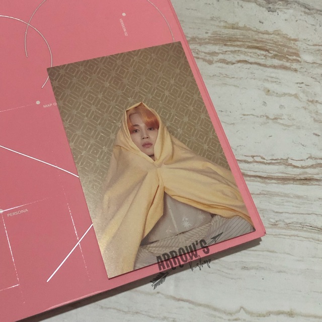 

BTS MAP OF THE SOUL: PERSONA JIMIN POSTCARD