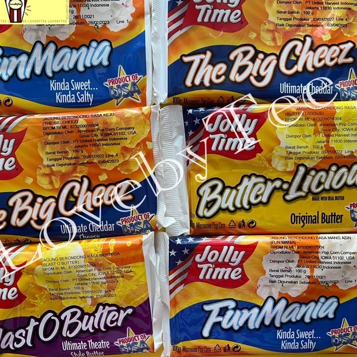 ⚡️TERBARU⚡️ Jolly Time Microwave Popcorn Original Murah 