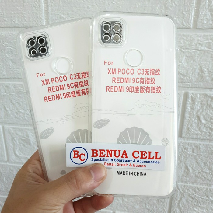 SOFT CASE REDMI 9C - SOFTCASE CLEAR HD PREMIUM XIAOMI REDMI 9C - SILIKON CASE