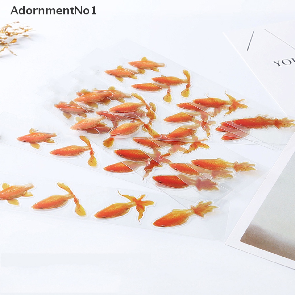 (AdornmentNo1) Cetakan Resin Epoksi UV Bentuk Ikan Mas 3D