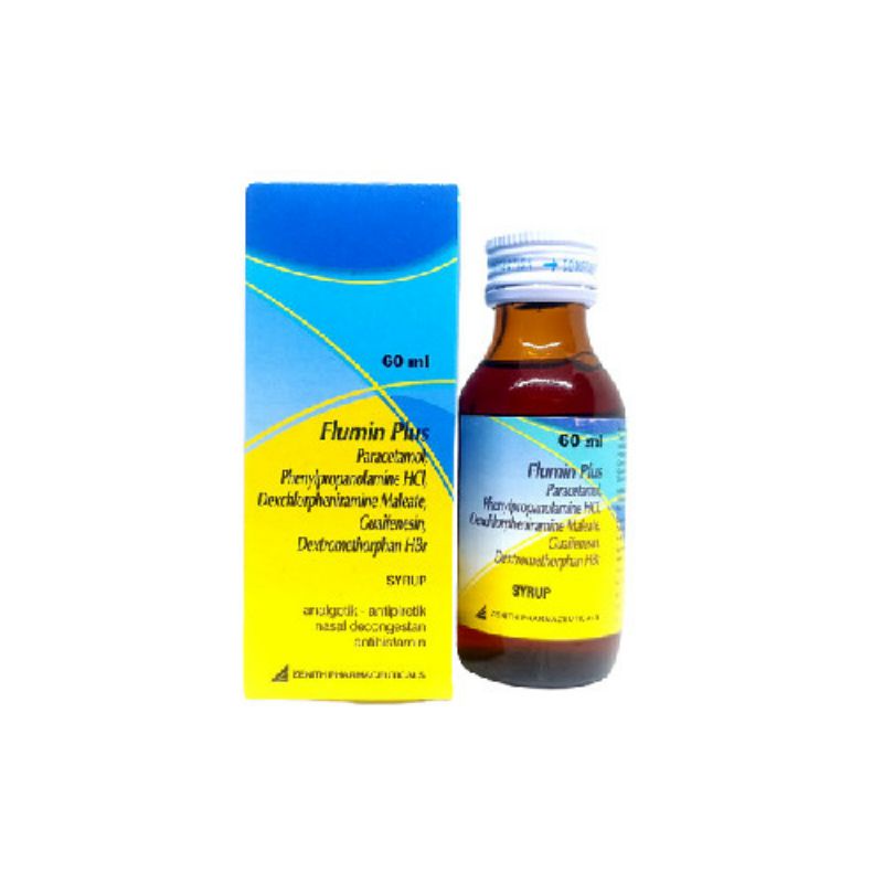 FLUMIN PLUS SYR 60 ML