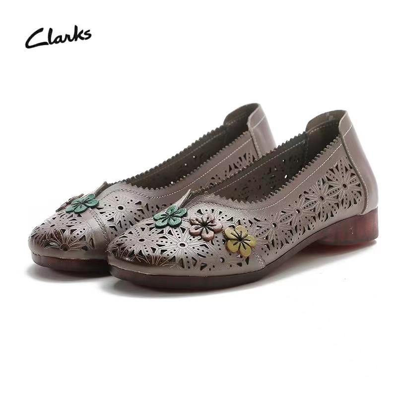 clarks flat 1130 / sepatu wanita clarks / clarks premium slipon