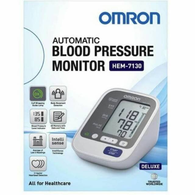 Automatic blood pressure monitor / tensi meter digital OMRON HEM 7130