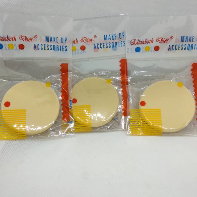 [12 PCS]  SPON BEDAK ELIZABETH DIOR/ ELIZABETH DIOR SPONGE / SPONGE MAKE UP
