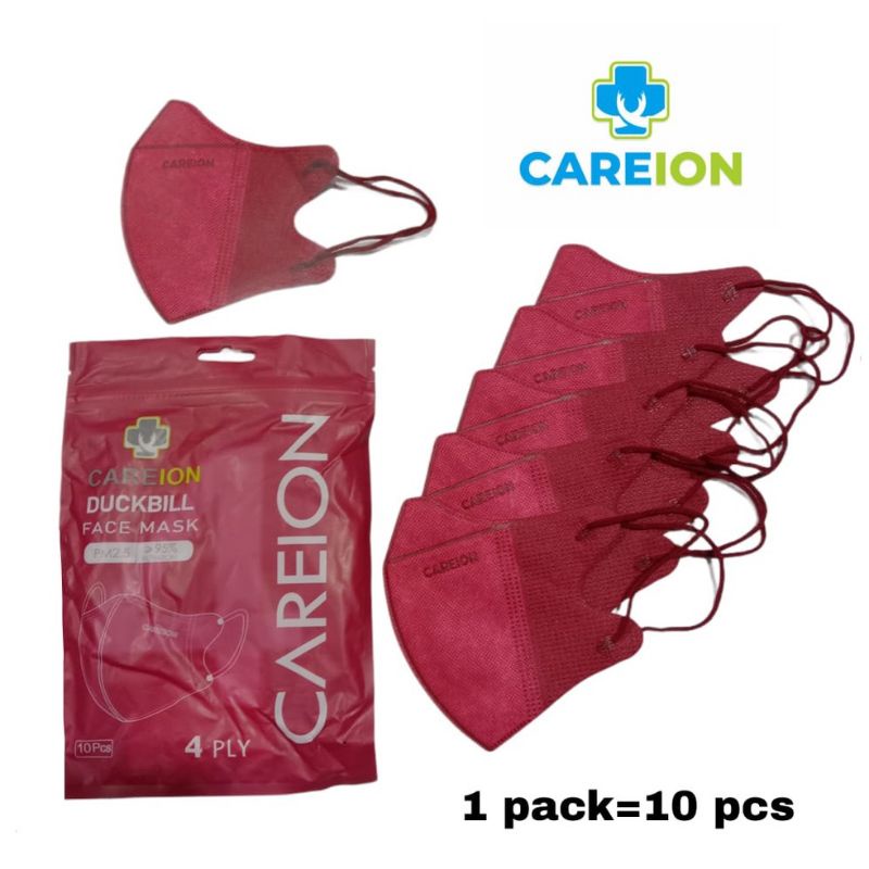 Masker Duckbill Careion ISI 10 PCS