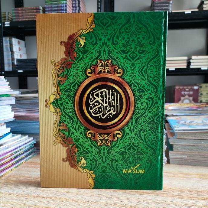 Alquran Ma'Sum Uk Besar A4 Kertas Hvs Putih Al-Quran Mushaf Masum