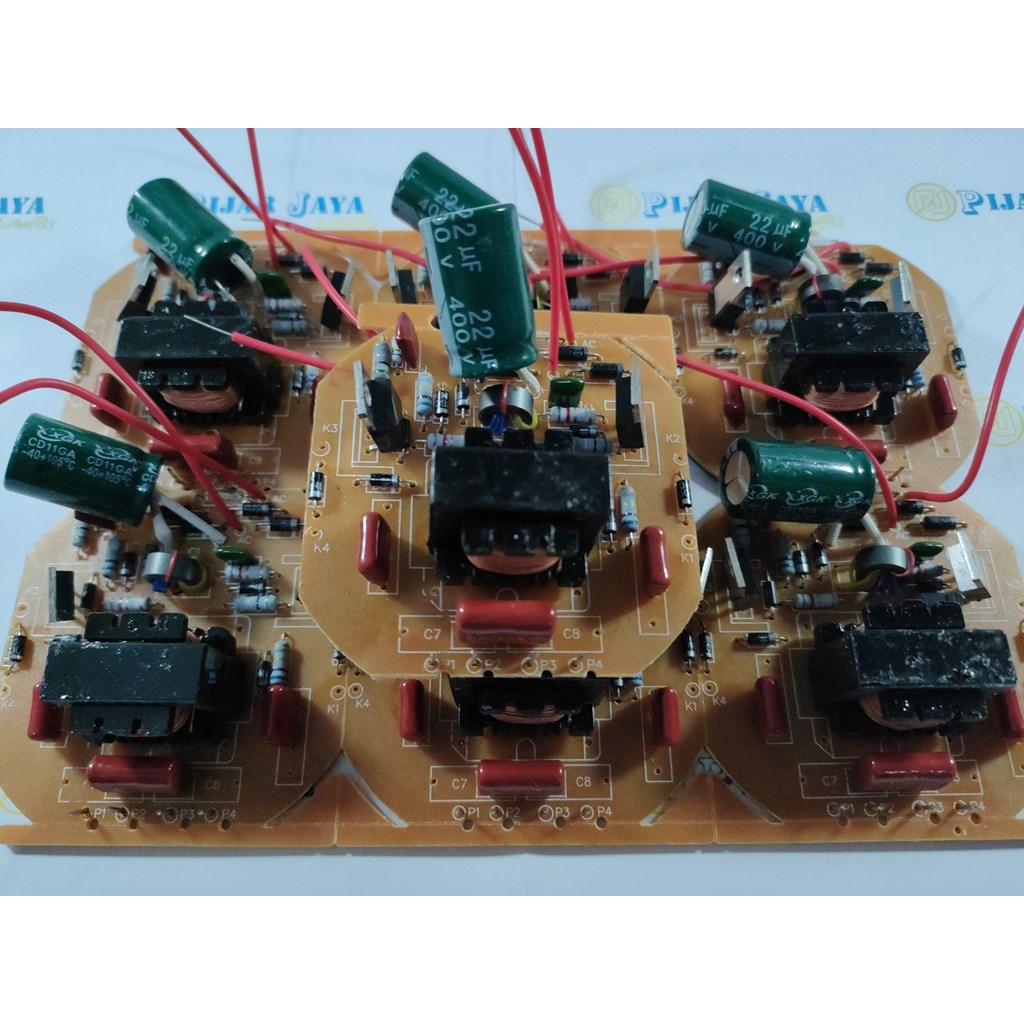 PCB Mesin Lampu LHE 4u 85 watt U4 85w Mesin Elko 22uf Jumbo