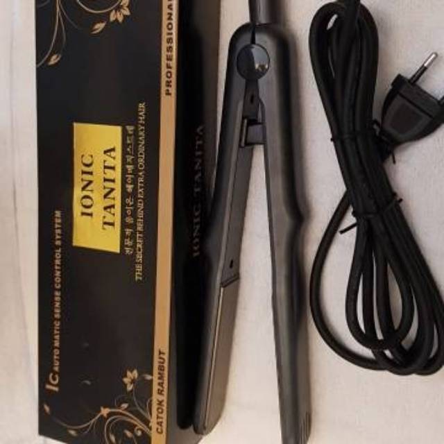 Catok rambut ionic tanita 2 jari 2 in 1#termurah# asli