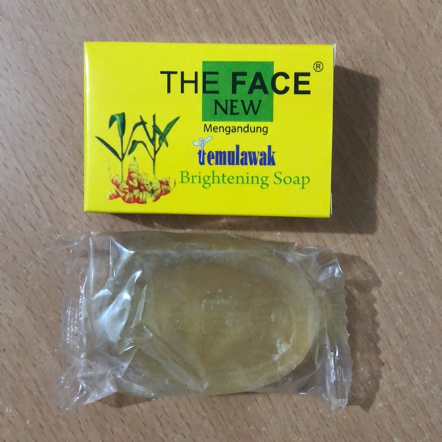 The Face Temulawak Brightening Soap Sabun Batang