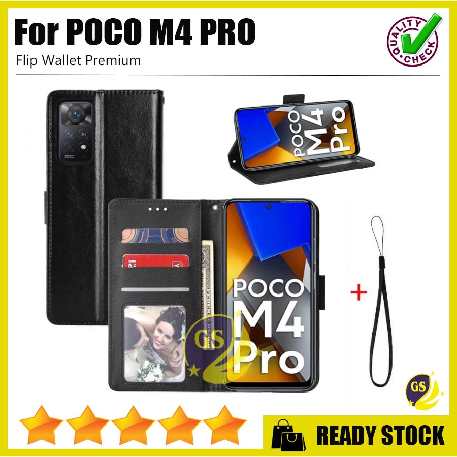 Xiaomi Redmi 10C 10A 2022 / REDMI NOTE 12 PRO Redmi Note 12 4G 5G / Redmi Note 11 Pro Poco M4 Pro 4G NOTE 3 Flip Case Cover Case Leather Wallet Sarung Dompet Buku Case Kulit Casing