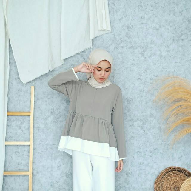 ANASTASIA TOP / BLOUSE / ATASAN KERJA / ATASAN WANITA