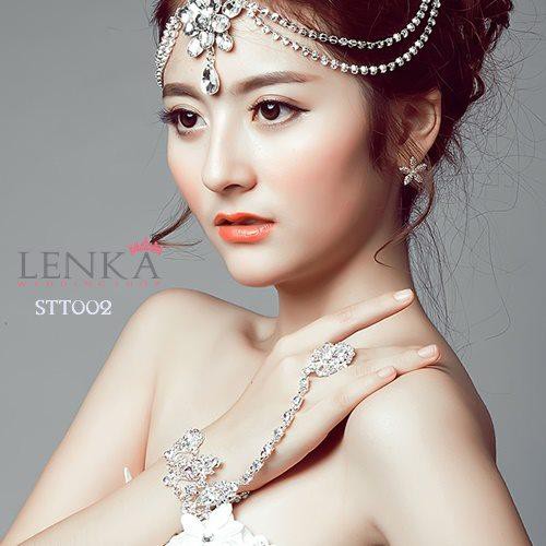 [LIMITED STOCK] AKSESORIS TANGAN WANITA CINCIN GELANG CRYSTAL SILVER STT002