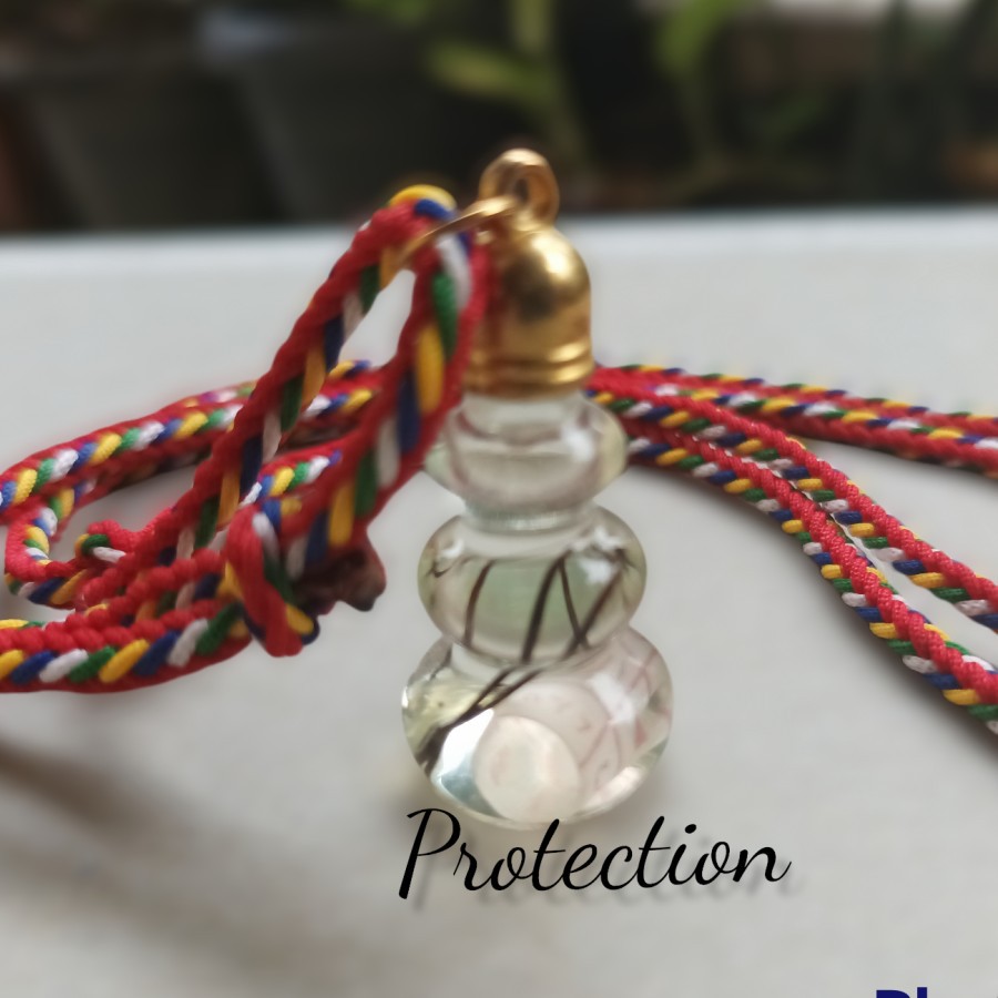 Kalung Protection Benang Pancawarna