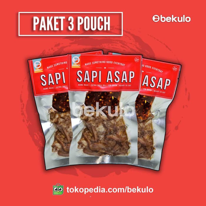 SAPI ASAP / SEI SAPI BEKULO PAKET 3 POUCH LARIS