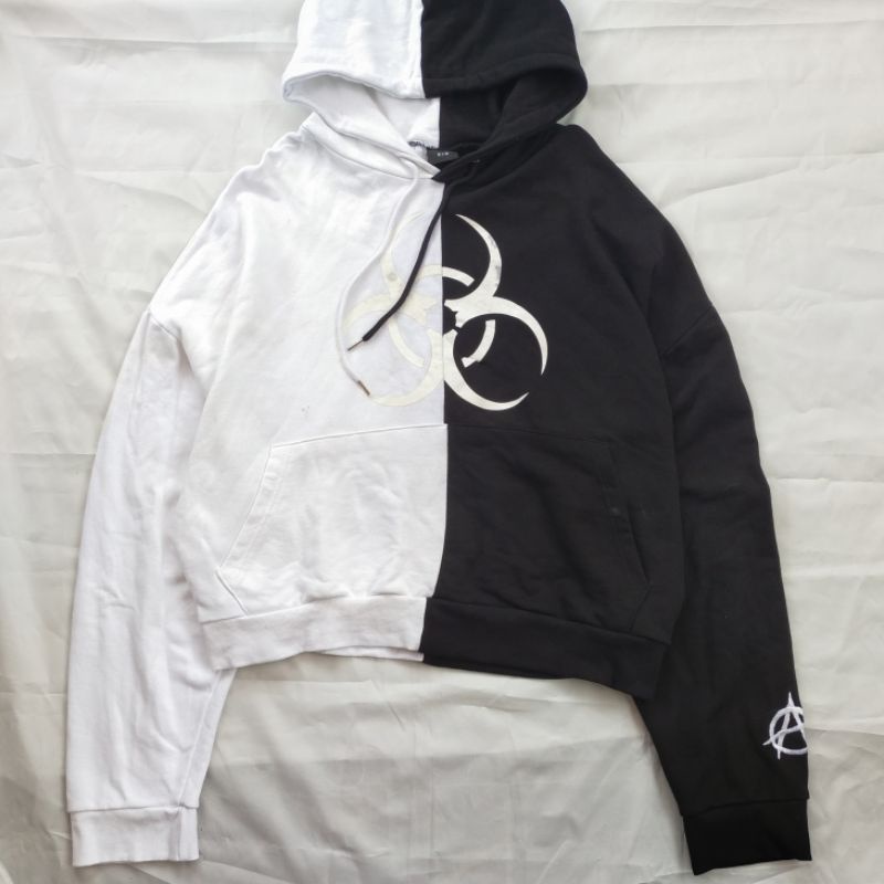 Hoodie bnw crop oversize