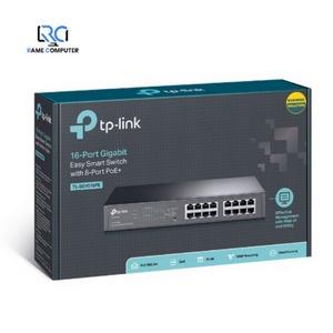 TP-Link TL-SG1016PE 16-Port Gigabit Smart PoE Switch with 8-Port PoE+