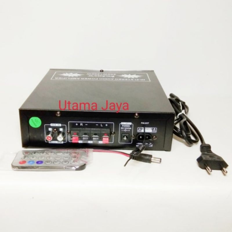 Amplifier Mini Betavo BT-232 STEREO USB FM AC/DC Ampli Mini