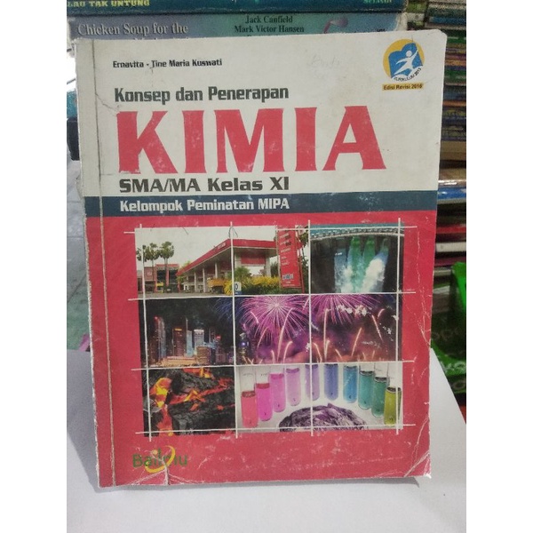 buku kimia SMA/ MA kelas 2-11 penerbit bailmu