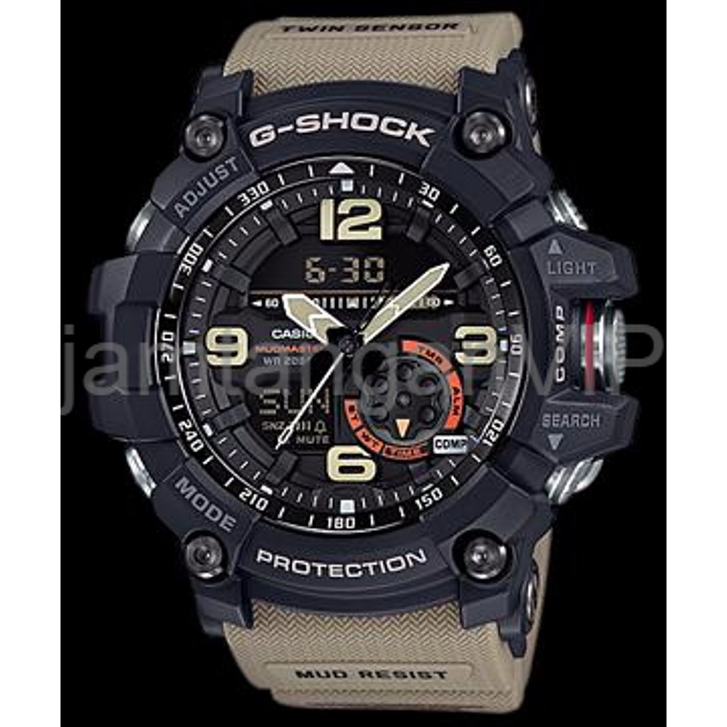 Jual Jam Tangan Casio G Shock Gg 1000 1A5 Mudmaster Twin Sensor Original Terbatas