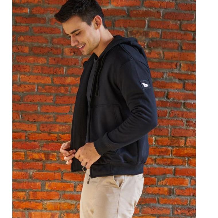 Delirium Garment Dyed Zipper Hoodie 6H1