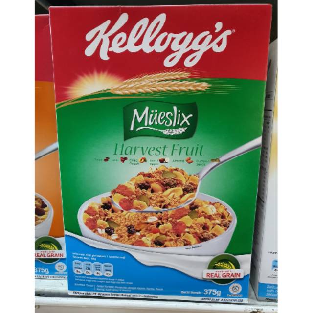 

Kellogg's Mueslix Harvest Fruit 355gr