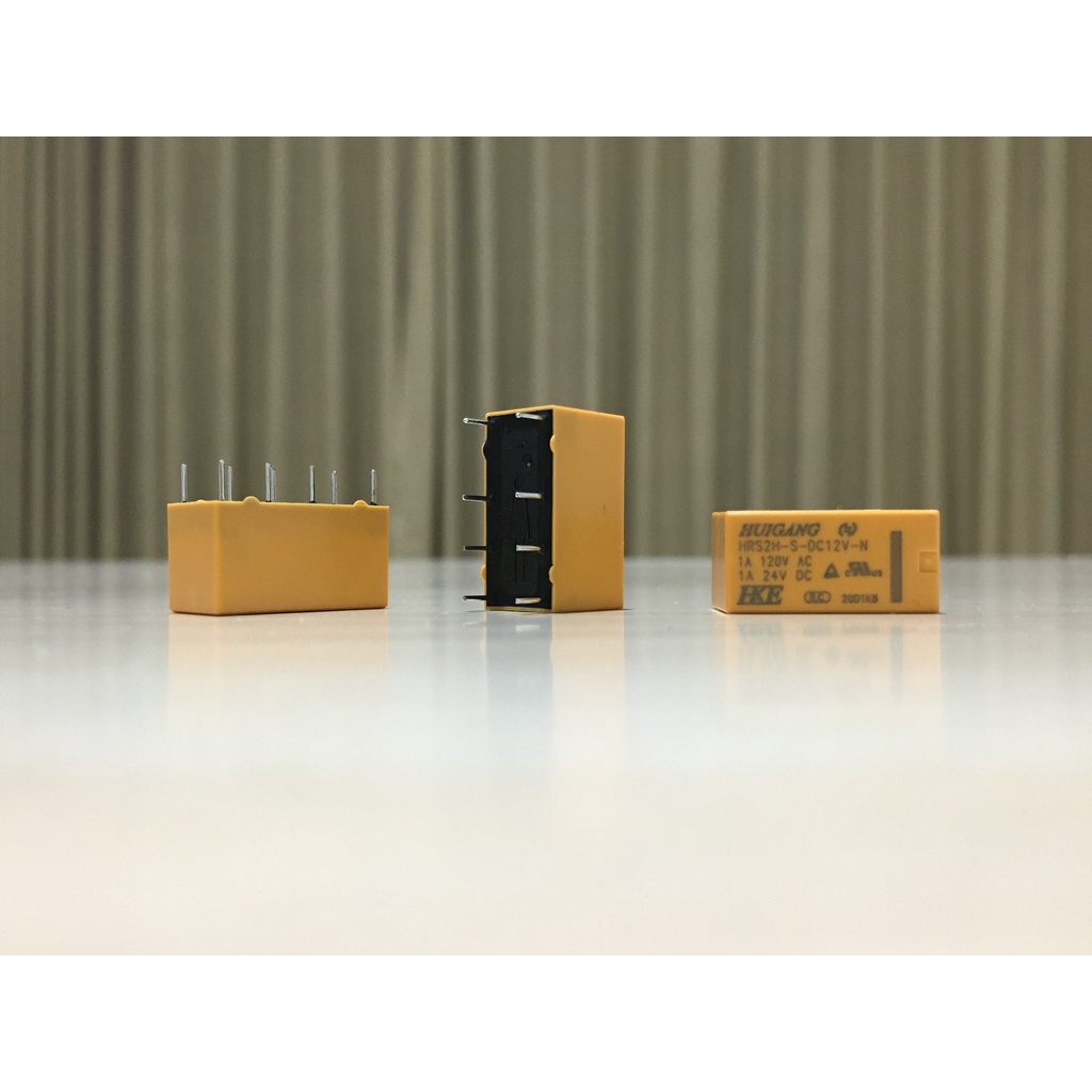RELAY 8 PIN 12V 1A 120VAC 1A 24VDC HKE HRS2H-S-DC12V-N